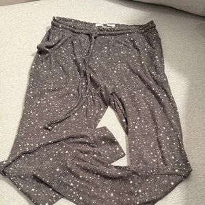 Danskin Gray Star Print Lounge Pants
